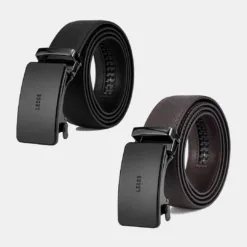 High quality genuine leather men's belt LECOS - LD1
