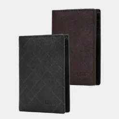 LECOS genuine leather high-end men's wallet - LV10