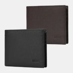 LECOS genuine leather high-end men's wallet - LV3